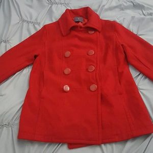 🔴Final Price! Forever 21 Vintage Red Coat